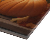Golden Retriever Welpe Herbst Kürbis Schneidebrett (Ecke)