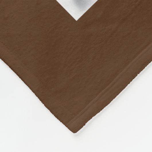 Golden Retriever Welpe Hund im Schnee Fleecedecke (Ecke)