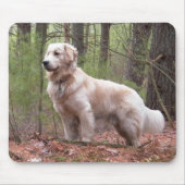 Golden Retriever Welpe Hund Mousepad (Vorne)