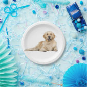 Golden Retriever Welpe Hunde Hochzeit Party Pappteller (Party)