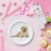 Golden Retriever Welpe Hunde Hochzeit Party Pappteller (Party)