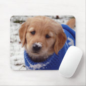 Golden retriever-Welpe Mousepad (Mit Mouse)