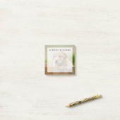 Golden Retriever Welpe Post-it Klebezettel (Auf Schreibtisch)
