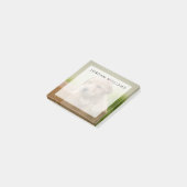 Golden Retriever Welpe Post-it Klebezettel (angewinkelt)