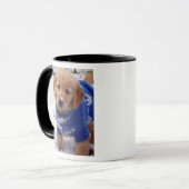 Golden retriever-Welpe Tasse (Vorderseite Links)