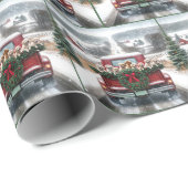 Golden Retriever Welpen Geschenkpapier (Rolleneckpunkt)