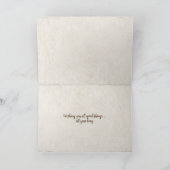 Golden Retriever Welpen im Seilrahmen Karte (Innenseite)