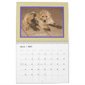 Golden retriever-Welpen-Kalender 2018 Kalender (Mär 2027)