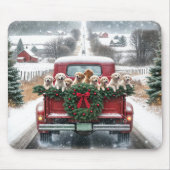 Golden Retriever Welpen Mousepad (Vorne)