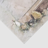 Golden Retriever Welpen Seidenpapier (Detail)