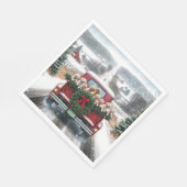 Golden Retriever Welpen Serviette (Ecke)