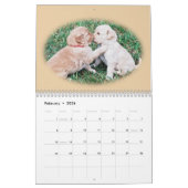 Golden retriever-Welpen-Wandkalender Kalender (Feb 2026)