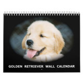Golden retriever-Welpen-Wandkalender Kalender (Titelbild)