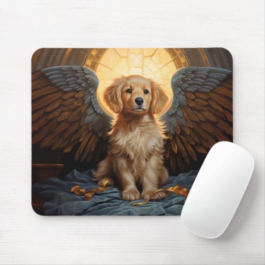 Golden Retriever Welpengel Mousepad (Mit Mouse)