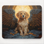 Golden Retriever Welpengel Mousepad (Vorne)