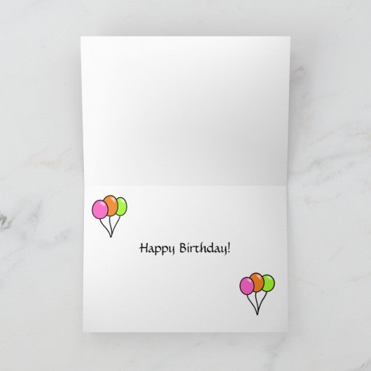 Golden Retriever Welppies Geburtstag Karte (Innenseite)