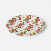 Golden Retriever Welppy Birthday Party Teller (Schrägansicht)