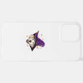 Golden Retriever Witz Funny Halloween Geschenke iPhone Hülle (Hinten horizontal)