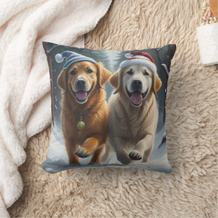 Golden Retriever Wurfkissen Kissen