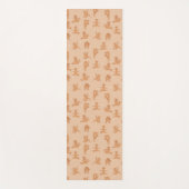 Golden Retriever Yoga Pose Yogamatte (Vorderseite)