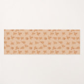 Golden Retriever Yoga Pose Yogamatte (Vorderseite (Horizontal))