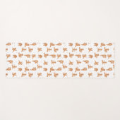 Golden Retriever Yoga Pose Yogamatte (Vorderseite (Horizontal))