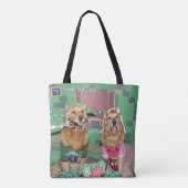 Golden Retriever Zelda und Link Tasche (Rückseite)