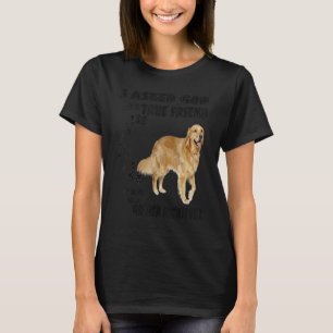 Golden Retriever Zitat Mama Vater Kostüm, Niedlich T-Shirt