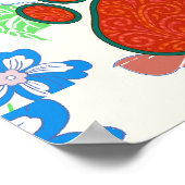 Golden Retriever, Zitat Poster (Ecke)