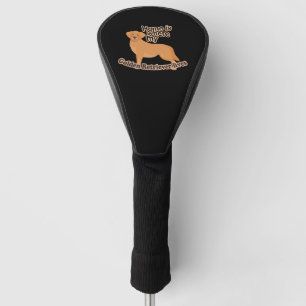Golden Retriever Zuhause Golf Headcover