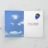 Golden Retriever zum 35. Geburtstag Karte (Innenseite)