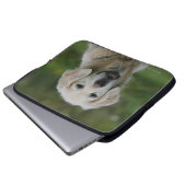 Golden retrieverHeadshot 2 Laptopschutzhülle (Vorne Knopf)