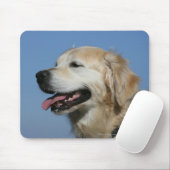 Golden retrieverHeadshot 4 Mousepad (Mit Mouse)