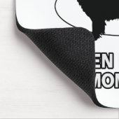Golden retrieverhundeentwürfe mousepad (Ecke)