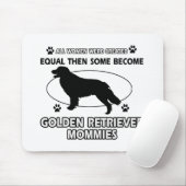 Golden retrieverhundeentwürfe mousepad (Mit Mouse)