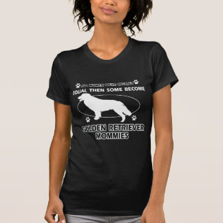 Golden retrieverhundeentwürfe T-Shirt