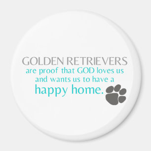 Golden retrievermagnet magnet