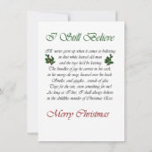 Golden Retrievers Begegnung Weihnachtskarte (Rückseite)