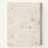 Golden Retriever's Diary Notizblock (Rückseite)