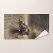Golden Retrievers , Entenjagd Tapestry Poster C Badhandtuch Set (Handtuch)
