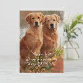 Golden Retrievers für jede andere Karte (Stehend Vorderseite)