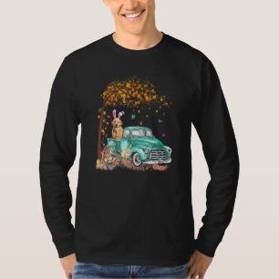 Golden Retrievers Liebe Bunny Truck Hunt Eggs Tree T-Shirt