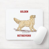 Golden Retrievers! Mousepad (Mit Mouse)