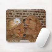 Golden Retrievers Mousepad (Mit Mouse)