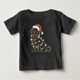 Golden Retrievers Weihnachten Baby T-shirt