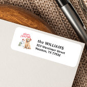 GOLDEN RETRIVER WEIHNACHTSMANNMÜTZE SNOWMAN CUSTOM