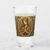 Golden Reverence Virgin Mary Glas (Rückseite)