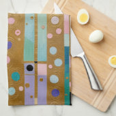 Golden Reverie Geschirrtuch (Viertel Falte)