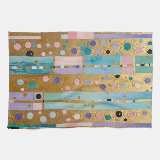 Golden Reverie Geschirrtuch (Horizontal)