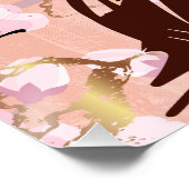 Golden Reverie Sakura Traumstrecke Airolo - Gletsc Poster (Ecke)